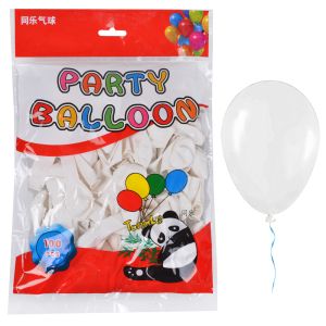 Балон  100бр  12.5см  TONGLE СТАНДАРТ БЯЛ