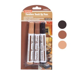 Маркер 3бр. КАФЯВИ за МЕБЕЛИ FM-801 на блистер