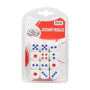 Зарчета комплект 12 броя  БЕЛИ 15мм