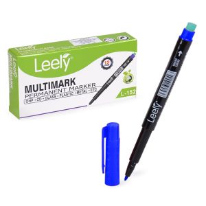 Leely син перманентен маркер ОНР 1.5мм – за трайно писане!