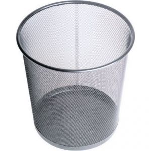 Кошче Метално - СРЕДНО  ф26см   СИВО