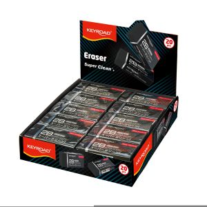KEYROAD KR972949 черна гума - чисто изтриване, безупречни резултати!