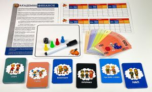 Картонена игра ПЛМ АКАДЕМИЯ ФИНАНСИ   !!!