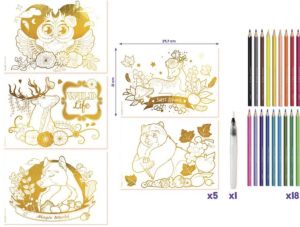 Комплект МАПЕД   КРЕАТИВ РИСУВАЙ С АКВАРЕЛ  !!!