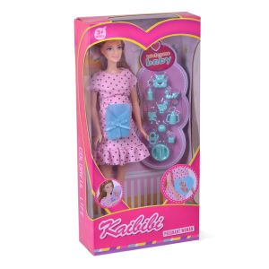 Бременна кукла с аксесоари - Забавление и обучение!