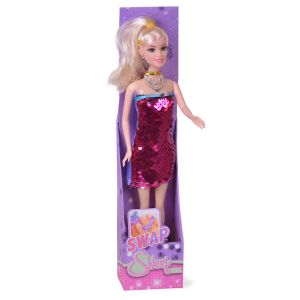 Кукла  с рокля ПАЙЕТИ №027   !!!