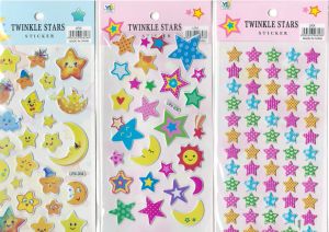 Стикери  обемни   МАЛКИ  10/19 см