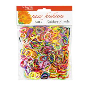 Ластици  МИНИ ЦВЕТНИ ф10мм  50грама в плик