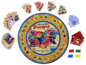 Картонена игра  Опознай България ПЛМ