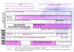 Бюджетно платежно нареждане