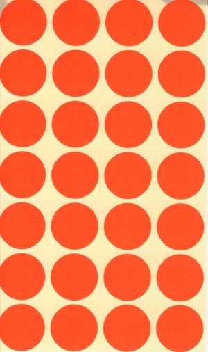 Етикети на лист ф25   ЧЕРВЕНИ 10бр КОМПЛЕКТ !!!