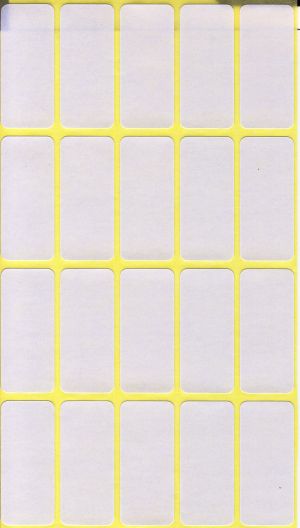 Етикети на лист 21/51мм БЕЛИ 10бр КОМПЛЕКТ !!!