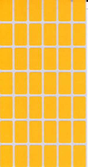 Етикети на лист 17/30мм ОРАНЖ10бр КОМПЛЕКТ !!!