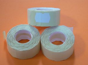 Етикети на ролка  ДВУРЕДОВИ 26/16мм.- БЕЛИ  !!!