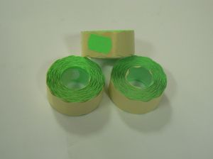 Етикети на ролка ДВУРЕДОВИ 26/16мм.- ЗЕЛЕН  !!!