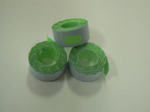 Етикети на ролка ЕДНОРЕДОВИ 26/12мм.- ЗЕЛЕН  !!!