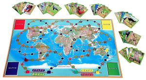 Картонена игра - Животните по Света
