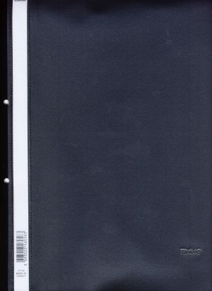 Папка  ПВЦ  DOSY  120/180  ЧЕРНА