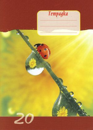 Тетрадка  А5 вестник  20л.  ТШР  ЕКОБЕЛАН  !!!