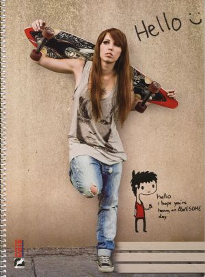 Тетрадка  А4 спир. ОФСЕТ  80л. КАРЕ ДЕЙС МК  !!!