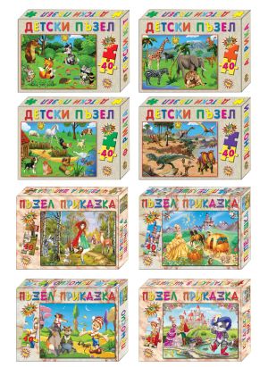 Пъзел  40 елемента  ИНА