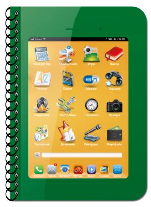 Тефтер Спирала  В7  ДЕЙС  100л.