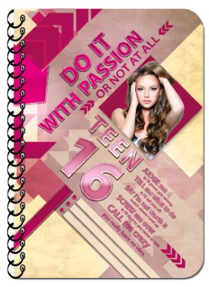 Тефтер Спирала  В7  ДЕЙС  100л.