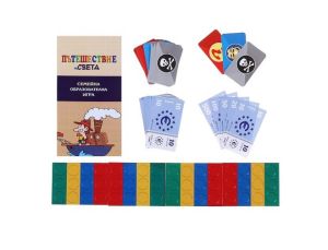 Картонена игра- Пътешествие по СВЕТА