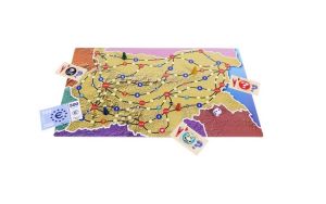 Картонена игра БЪЛГАРИЯ-История и география