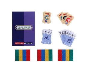 Картонена игра БЪЛГАРИЯ-История и география