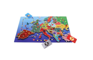 Картонена игра ЕВРОПА -История и география